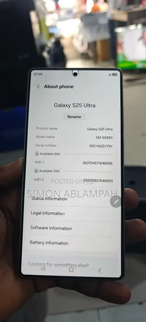 Samsung Galaxy S25 Ultra 512 GB Gray