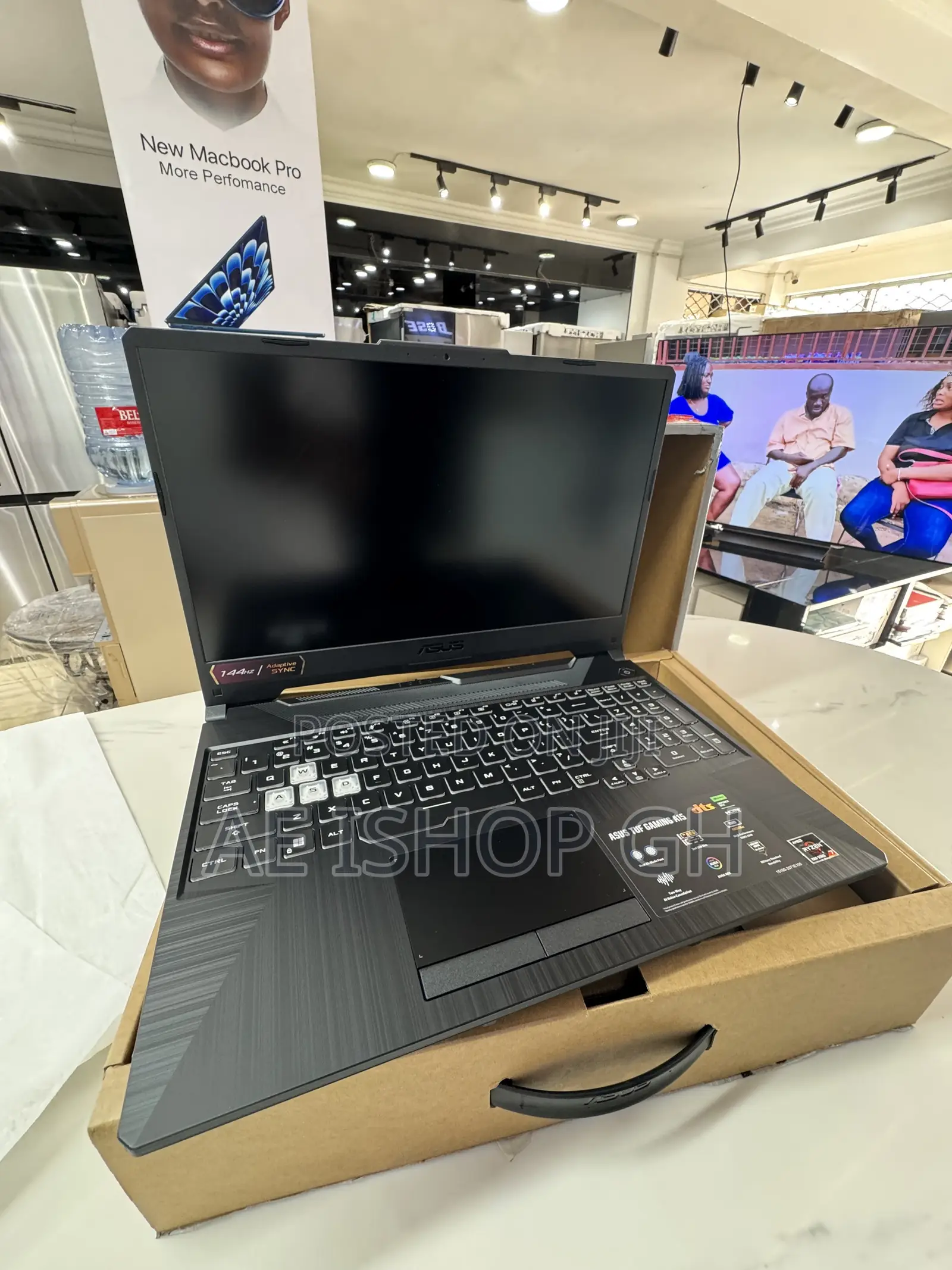 New Laptop Asus TUF Gaming A15 8GB AMD Ryzen 7 SSD 512GB