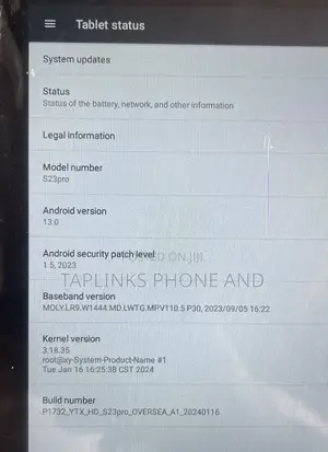 Samsung Galaxy Tab S7 64 GB Blue