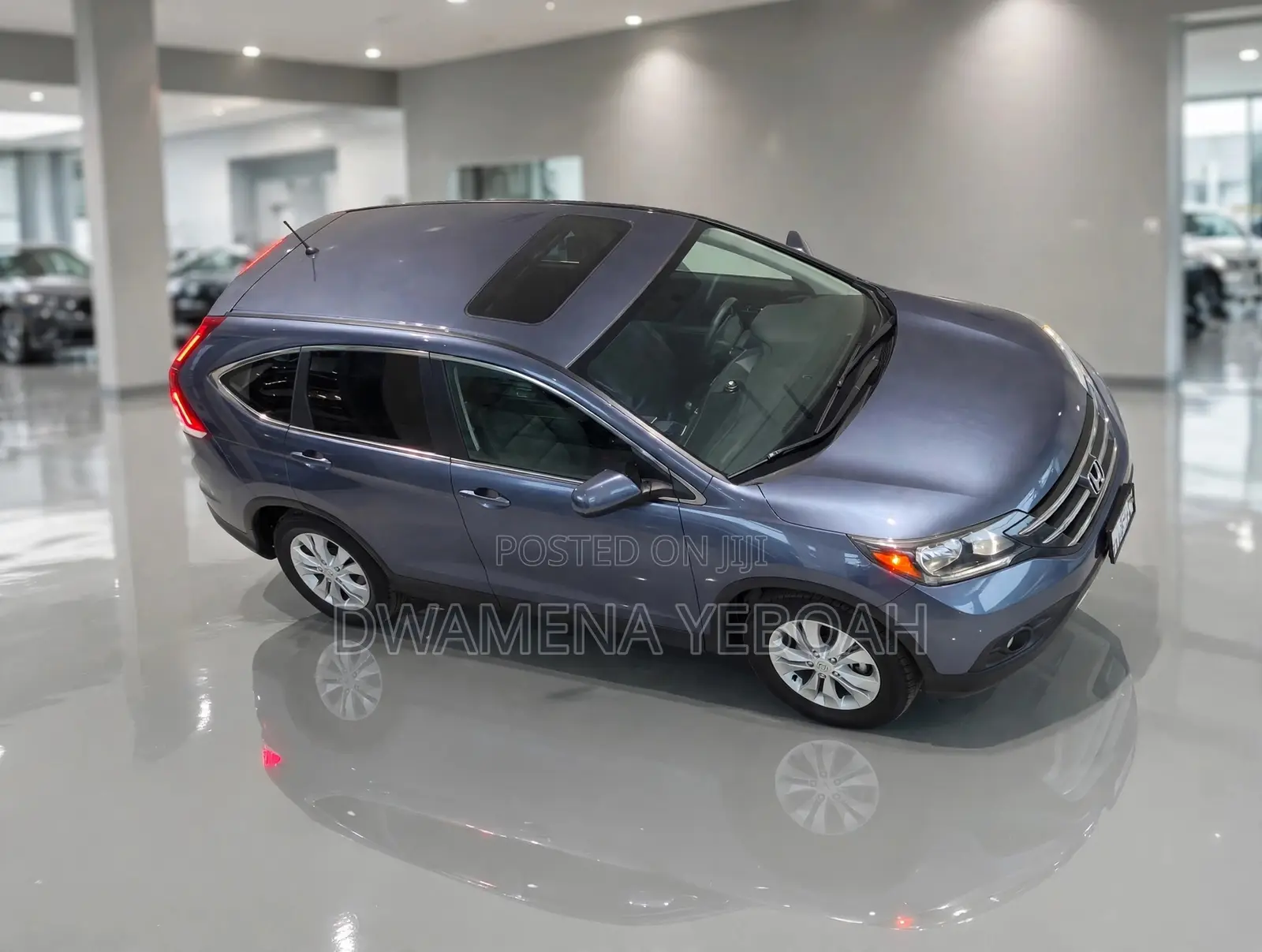 Honda CR-V EX-L 4dr SUV AWD (2.4L 4cyl 5A) 2013 Blue