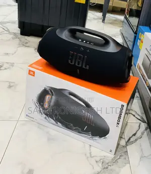 Try Out JBL Boombox 4 Powerful, Portable Bluetooth Speaker