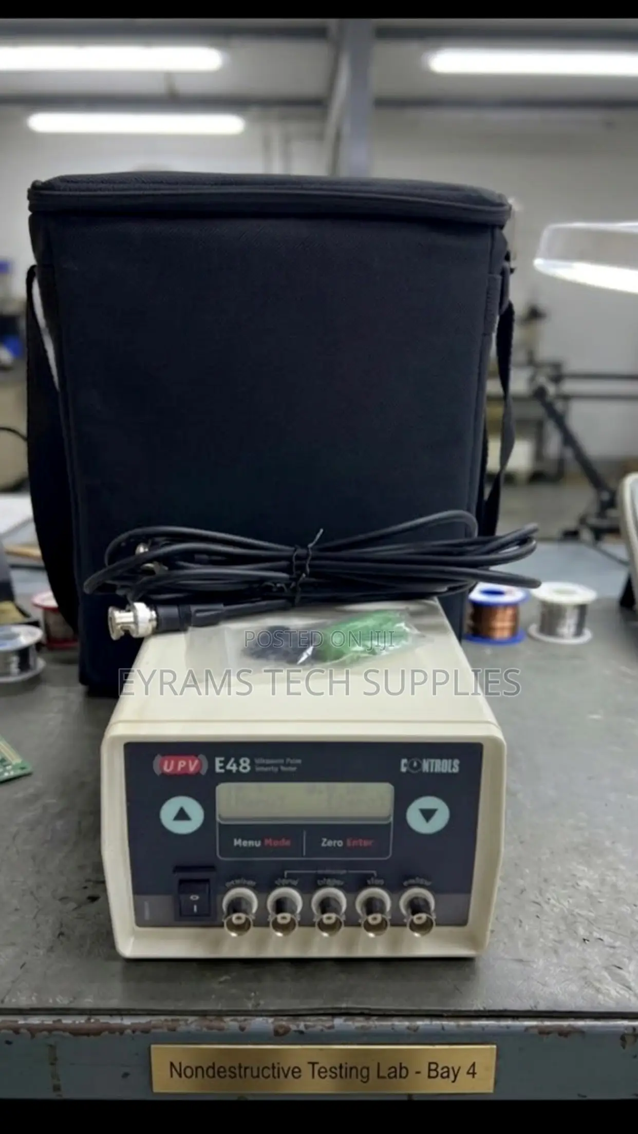 CONTROLS UPV E48 , 58-E0048 Ultrasonic Pulse Velocity Tester