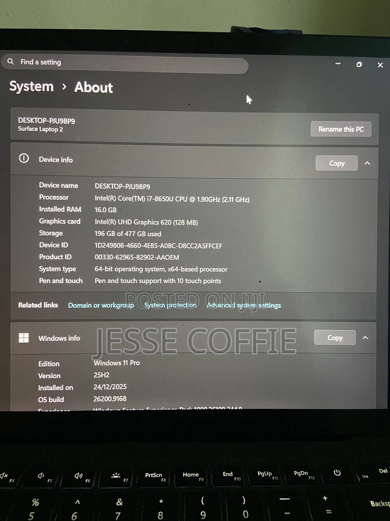 Laptop Microsoft Surface 2 16GB Intel Core i7 HDD 140GB