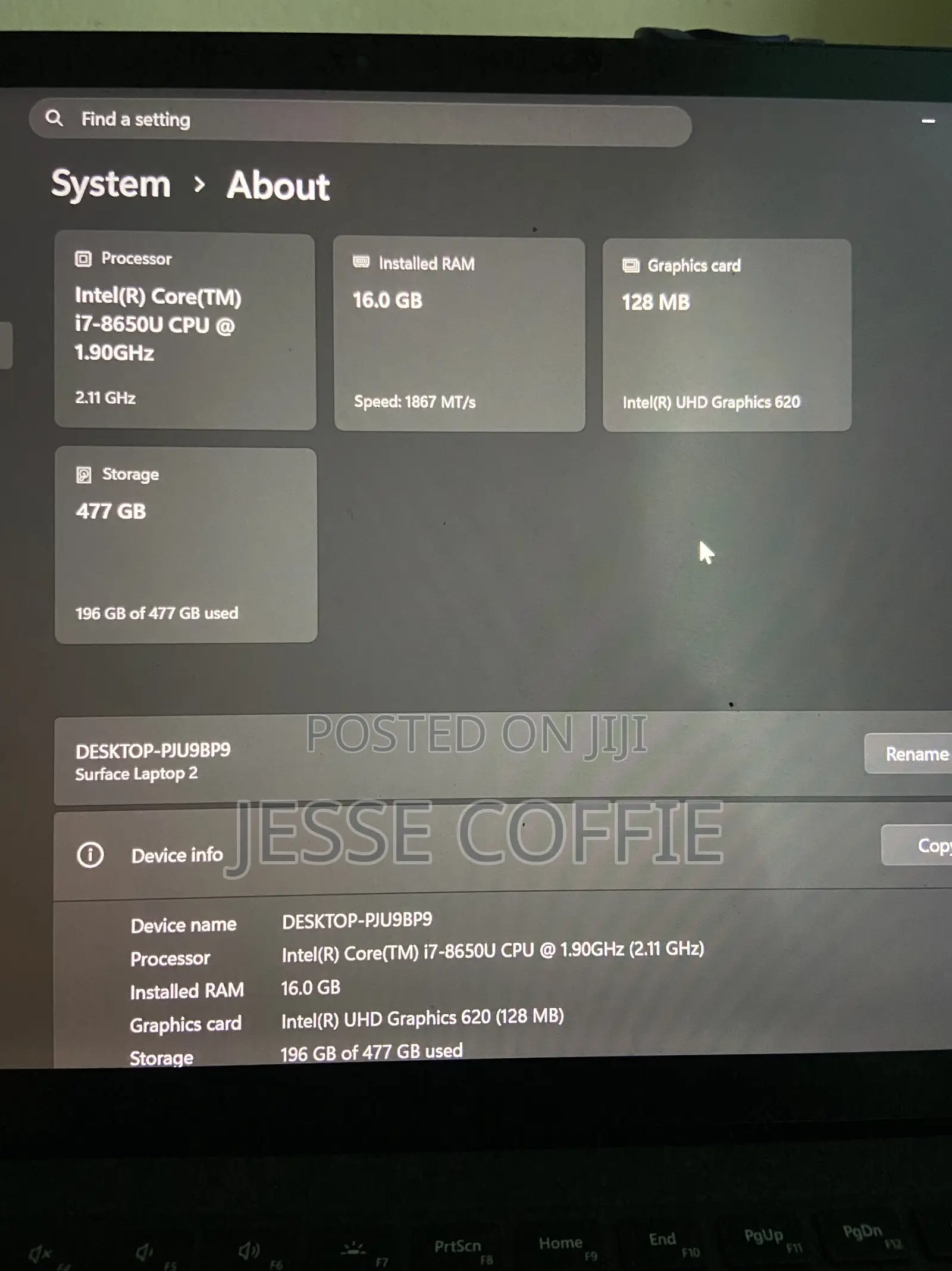 Laptop Microsoft Surface 2 16GB Intel Core i7 HDD 140GB
