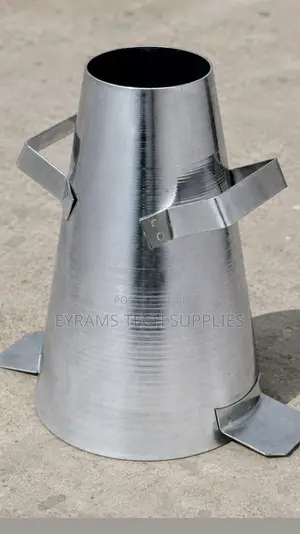 Concrete Slump Cone Test Kit, Heavy-Duty Slump Cone 12''L X 8''W