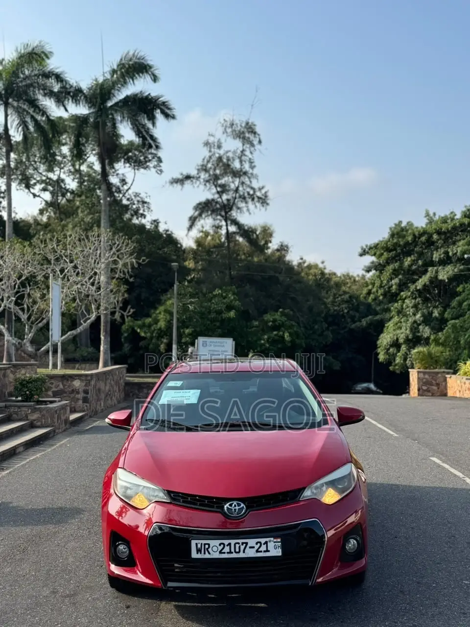 Toyota Corolla S 4dr Sedan (1.8L 4cyl CVT) 2016 Red