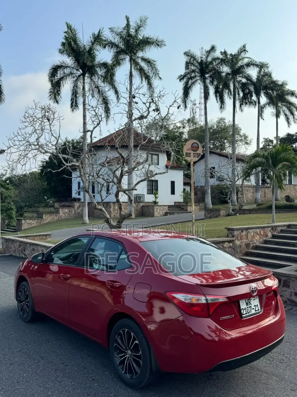 Toyota Corolla S 4dr Sedan (1.8L 4cyl CVT) 2016 Red