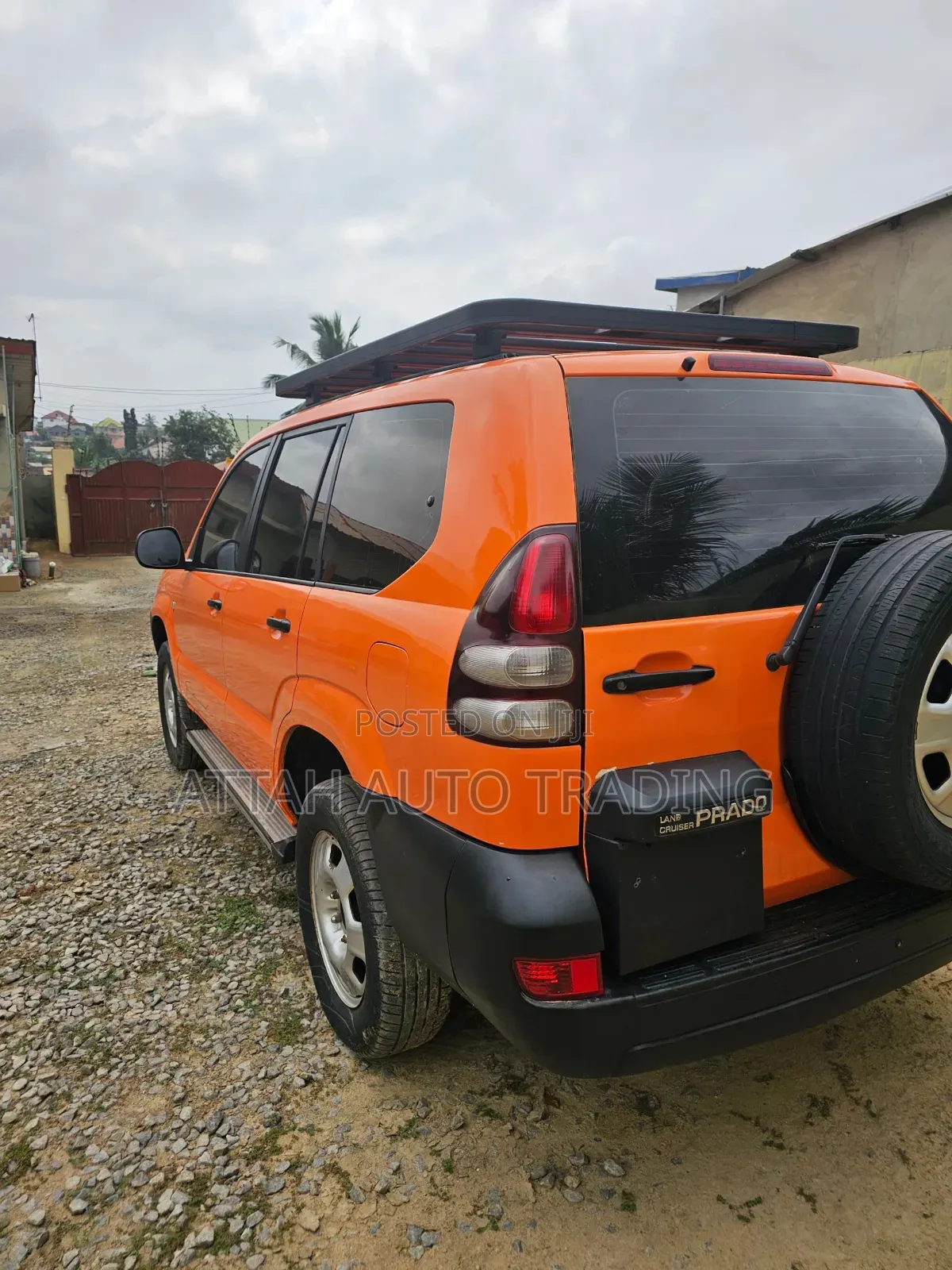 Toyota Land Cruiser Prado 2008 Orange