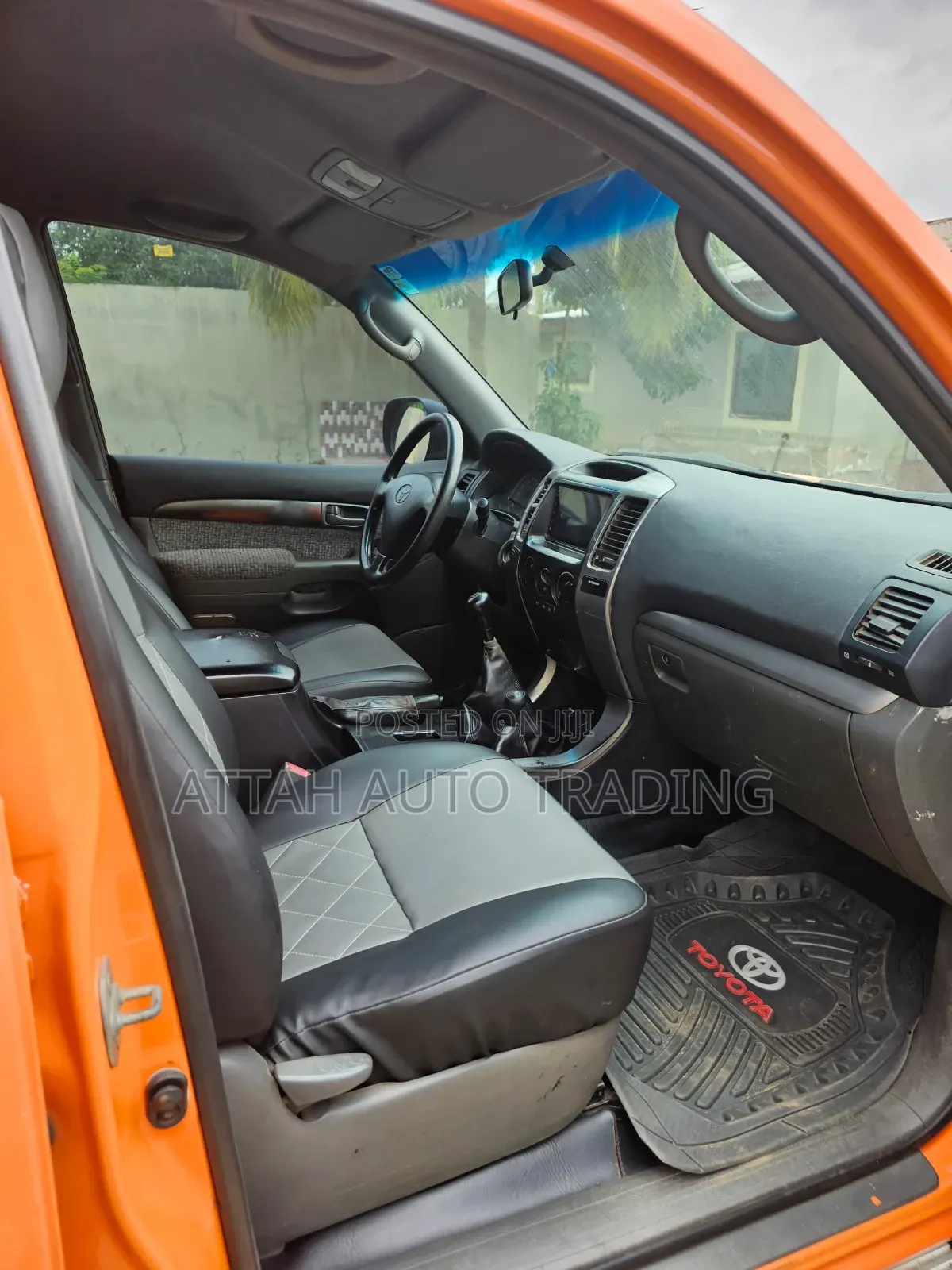 Toyota Land Cruiser Prado 2008 Orange