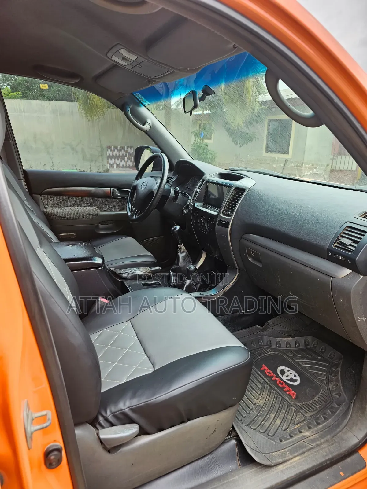 Toyota Land Cruiser Prado 2008 Orange