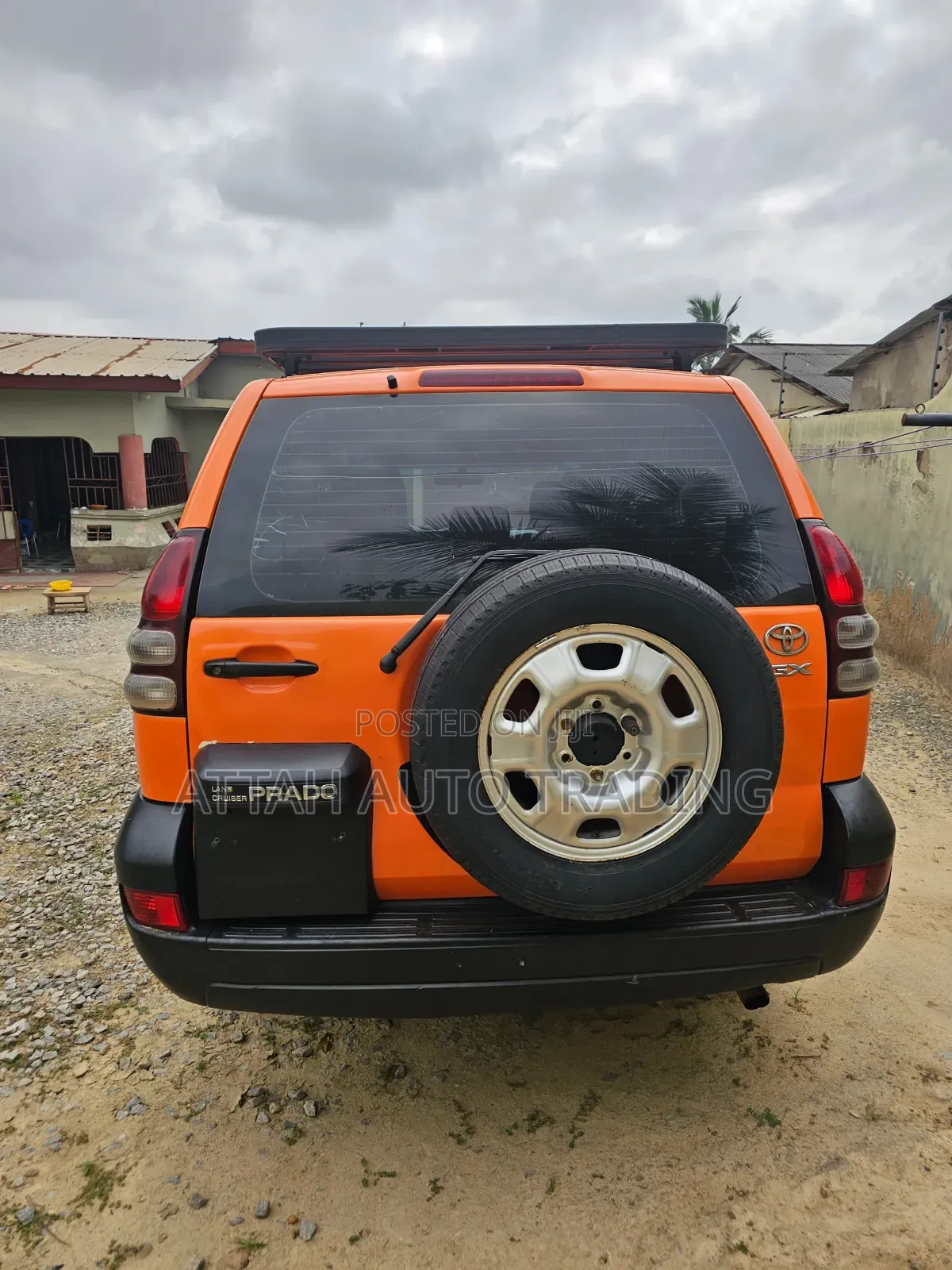 Toyota Land Cruiser Prado 2008 Orange