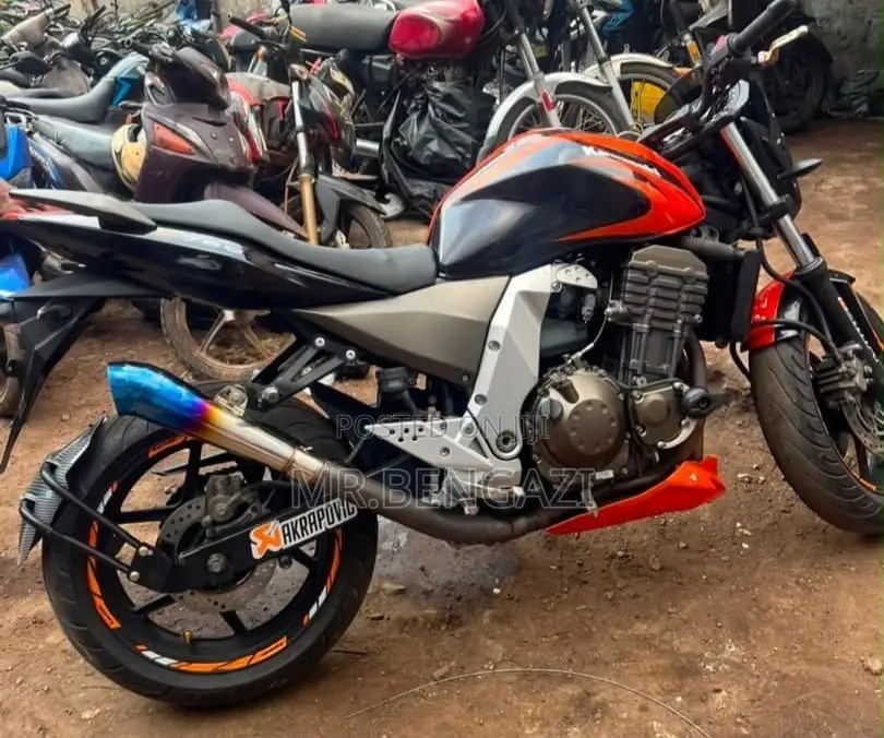 New Kawasaki Z750 2025 Red