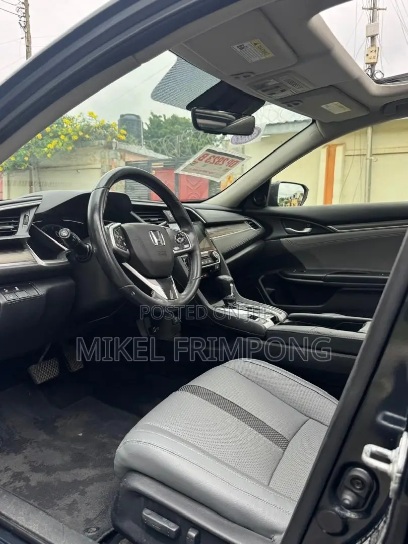 Honda Civic EX-L Sedan 2019 Gray