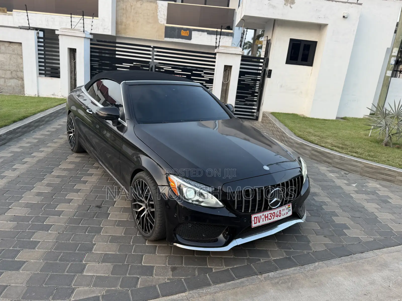 Mercedes-Benz C300 Base 4Matic Coupe AWD (2.0L 4cyl 7A) 2017 Black