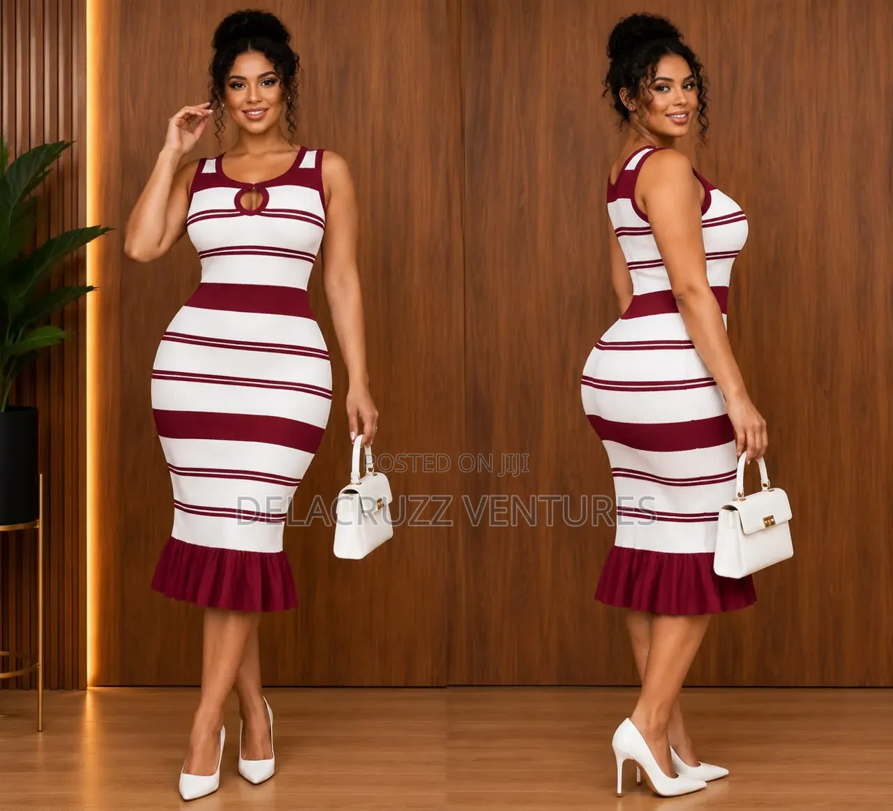 Trendy Short Colourful Bodycon Dress