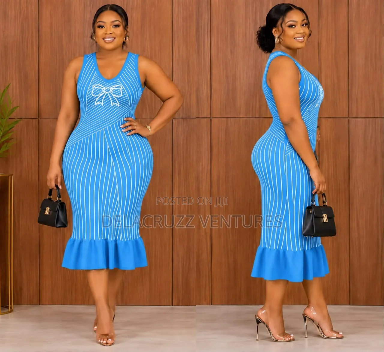 Trendy Short Colourful Bodycon Dress