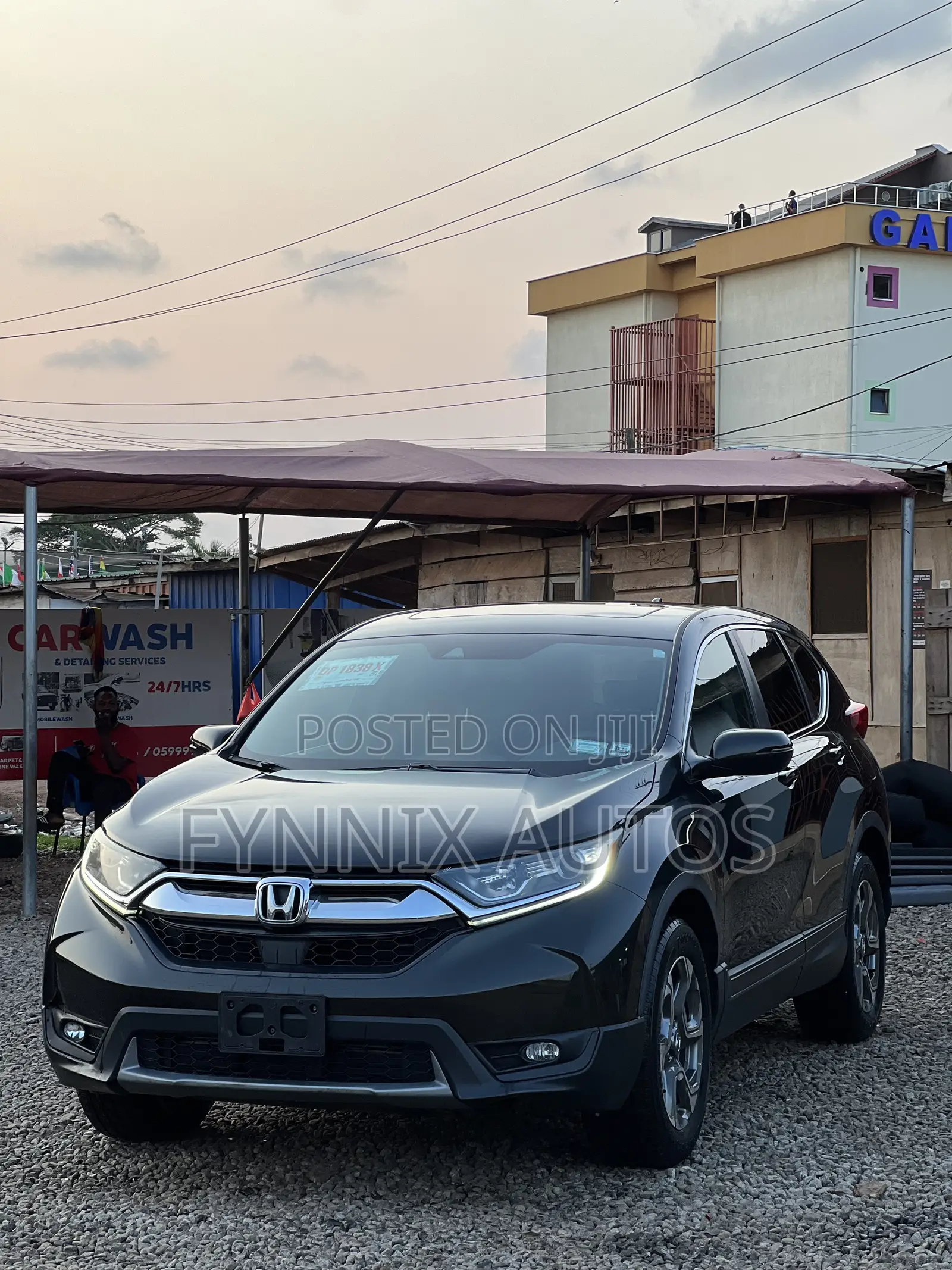 Honda CR-V EX-L 4dr SUV AWD (1.5L 4cyl CVT) 2017 Black