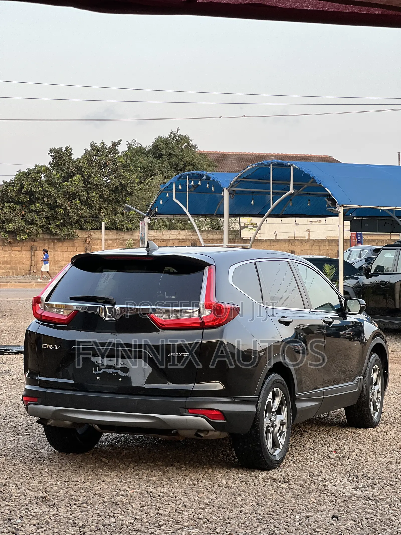 Honda CR-V EX-L 4dr SUV AWD (1.5L 4cyl CVT) 2017 Black