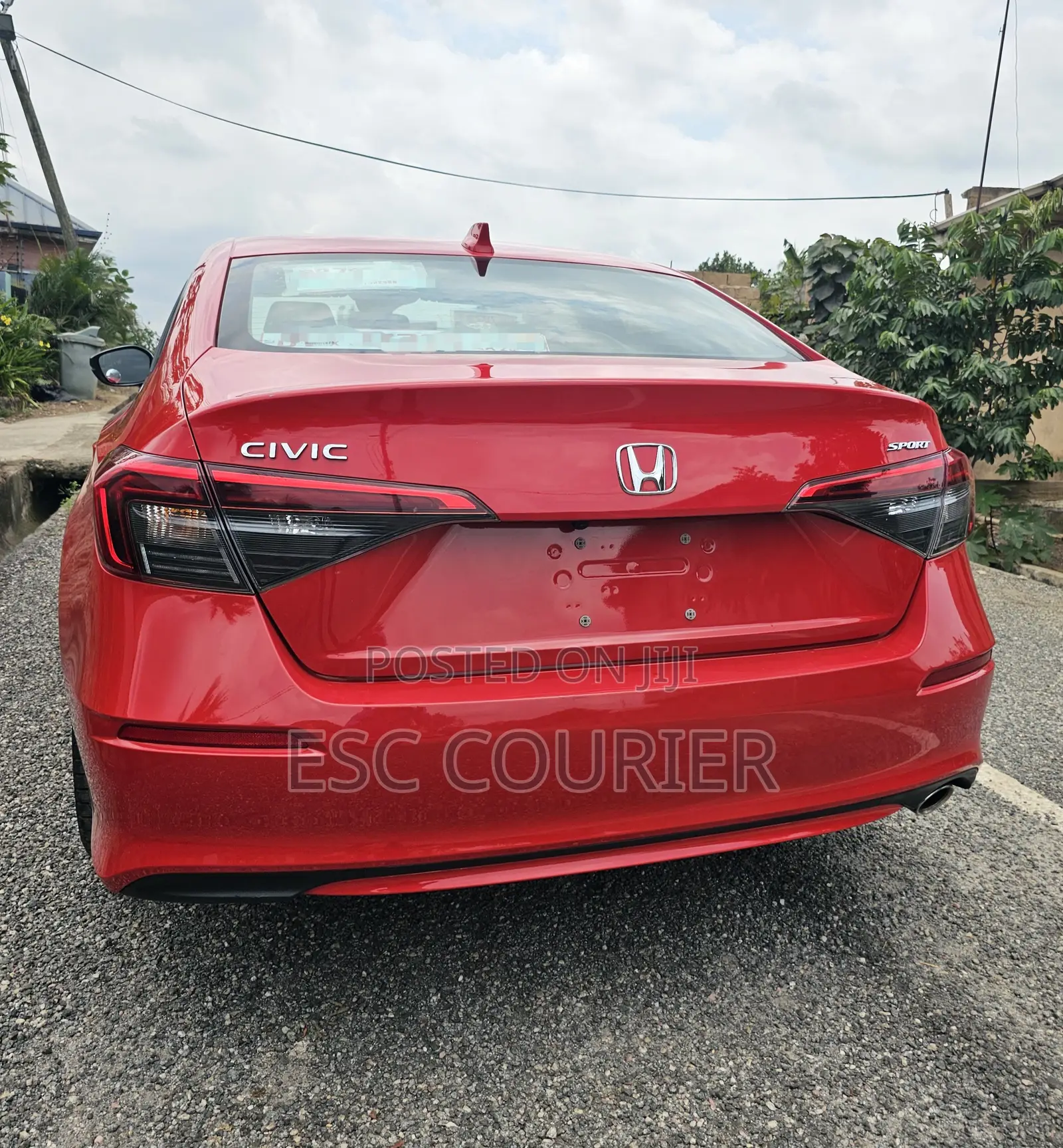 Honda Civic Sport 2022 Red