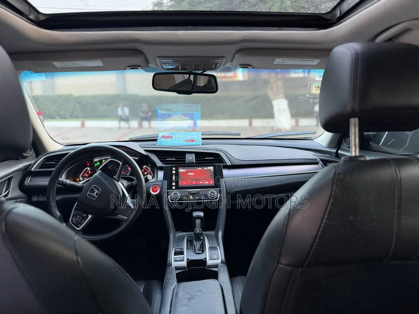 Honda Civic EX-L 4dr Sedan (1.5L 4cyl) 2017 White
