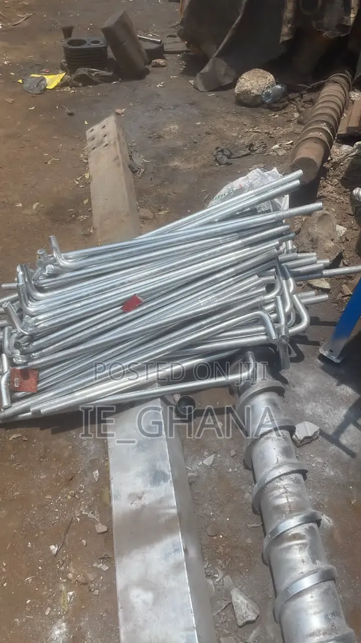 Steel Anchor Bolts M24x600