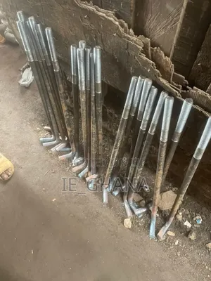 Steel Anchor Bolts M24x600