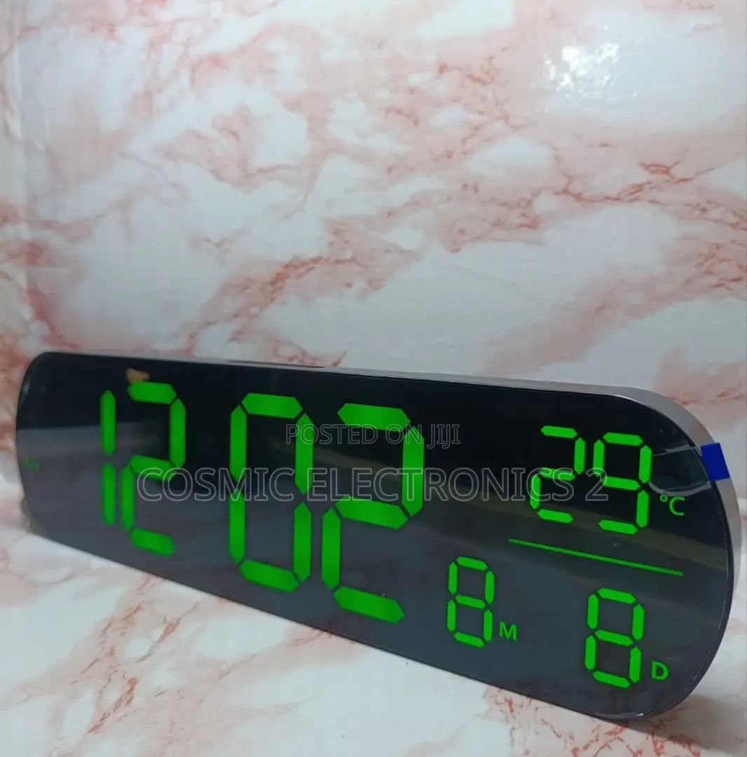 Premium 13-Inch RGB Ambient Light LED Wall Clock With Remote Control 6