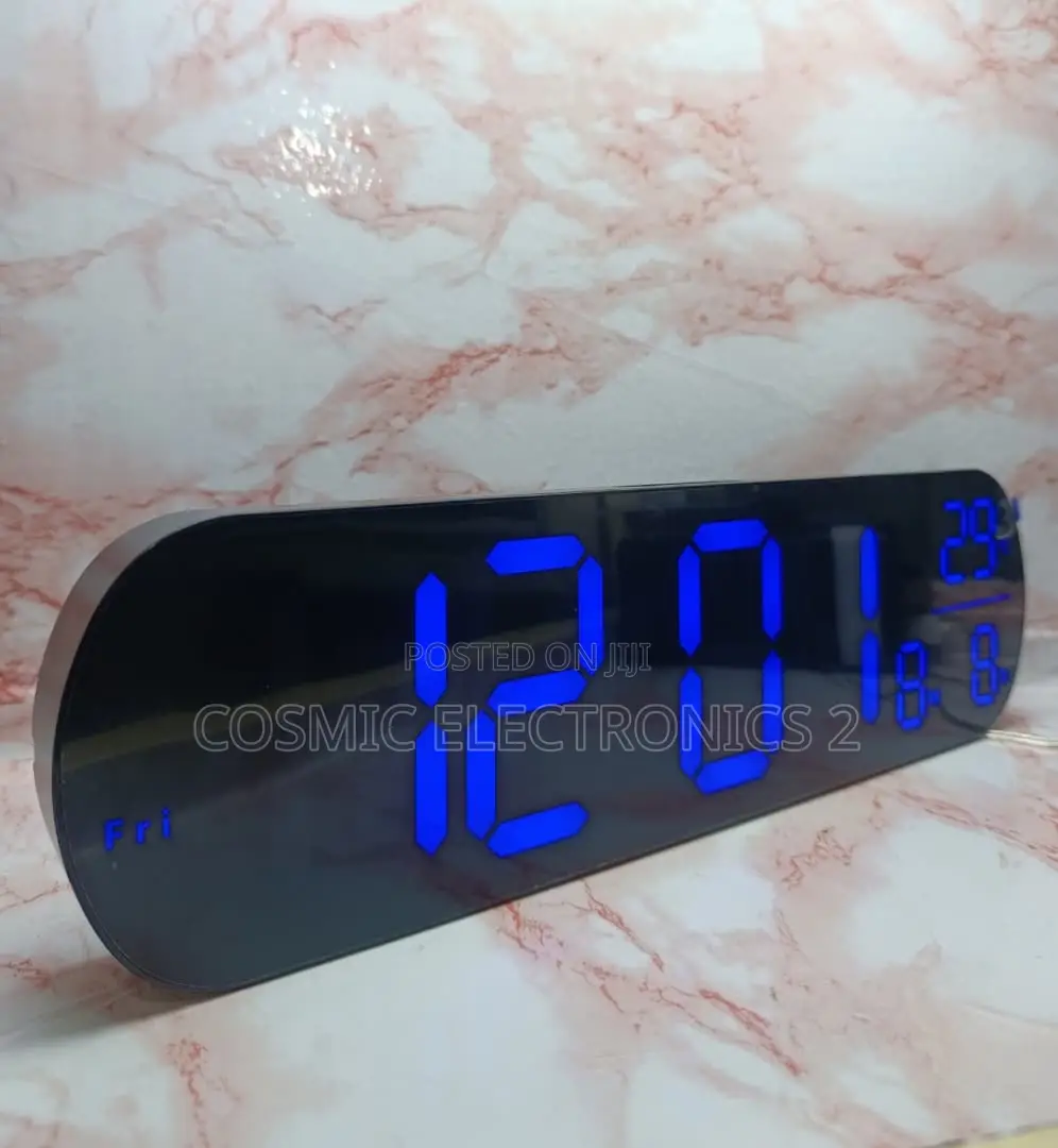 Premium 13-Inch RGB Ambient Light LED Wall Clock With Remote Control 6