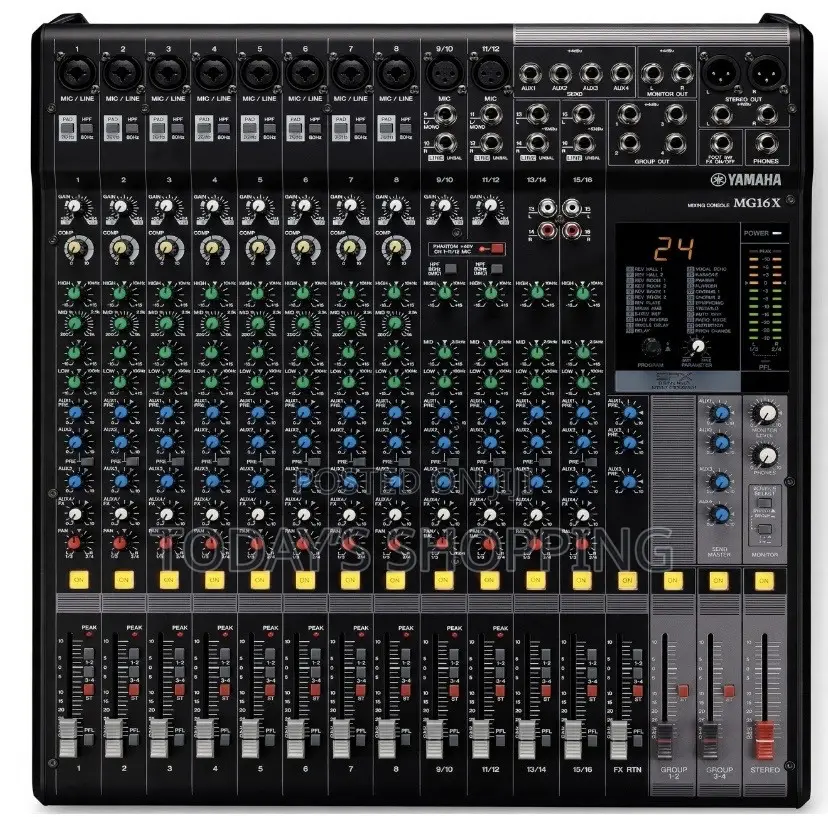Yamaha MG16X-16 Channel Professional Mixer With Effects
