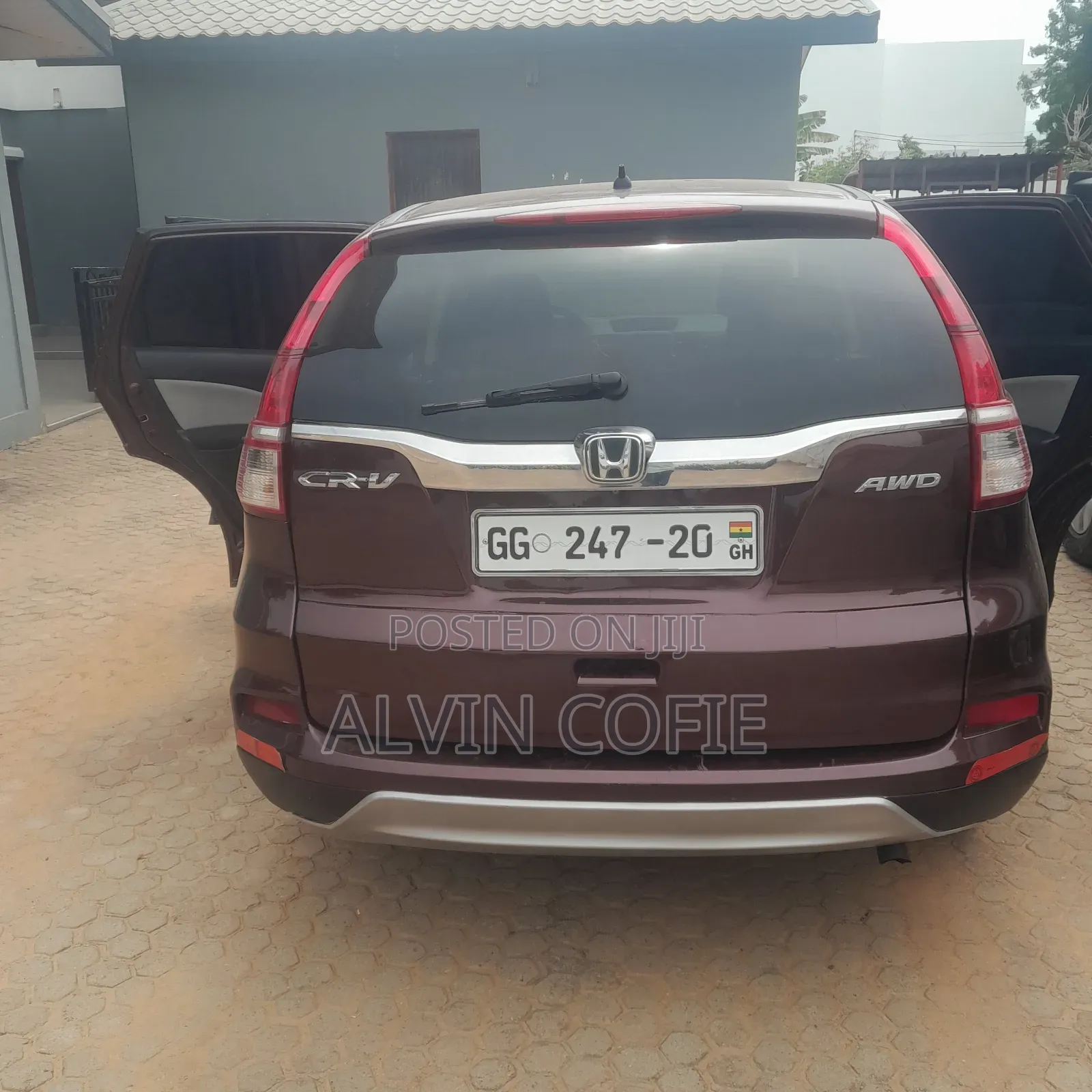 Honda CR-V 2015 Burgundy