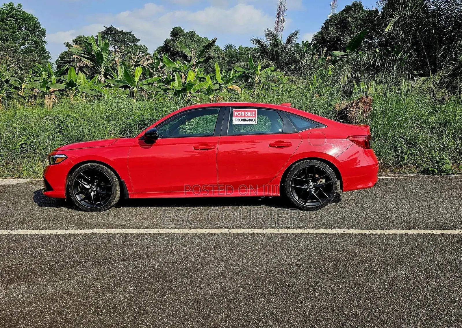 Honda Civic Sport 2022 Red