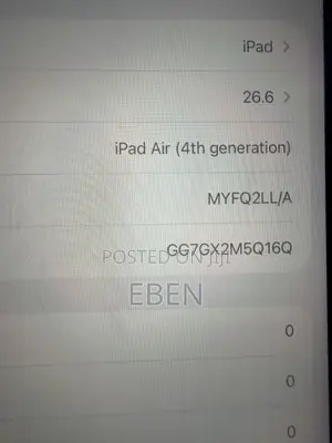 Apple iPad Air (2020) 64 GB Blue