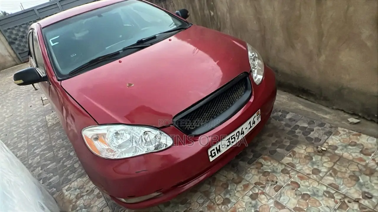 Toyota Corolla LE 2004 Red