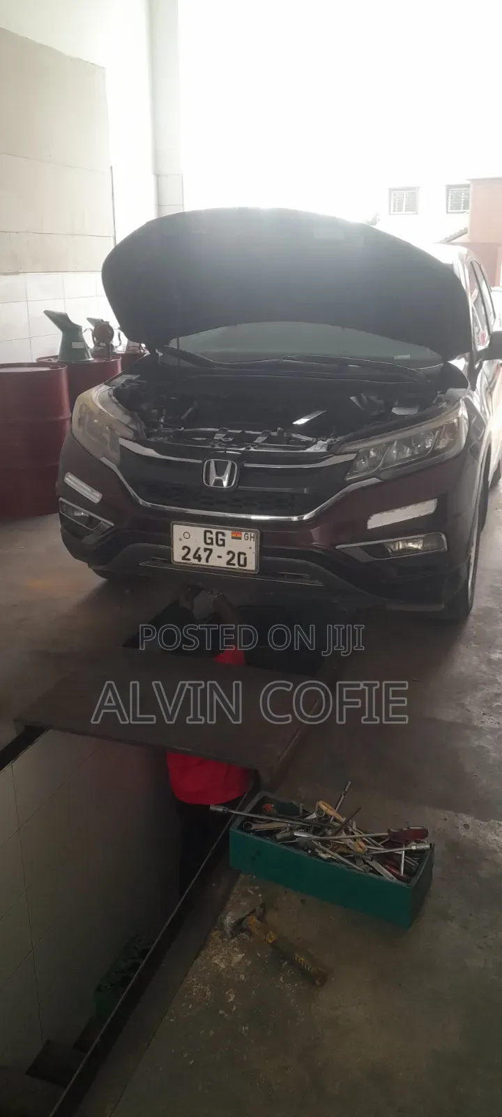 Honda CR-V 2015 Burgundy