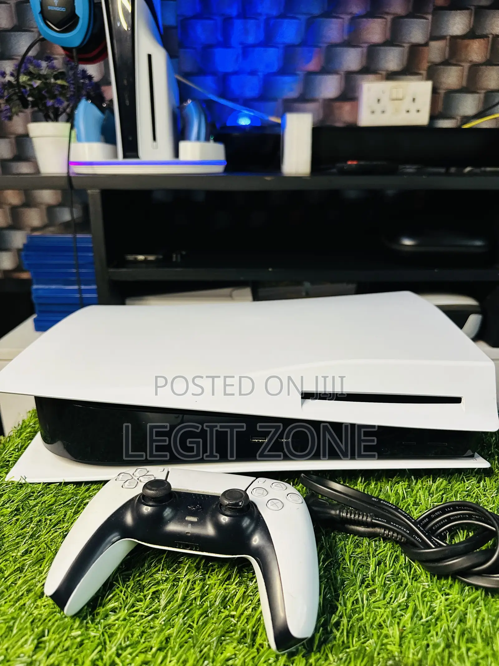 Ps5 Standard With 3 Games Neat as Seen No Faults