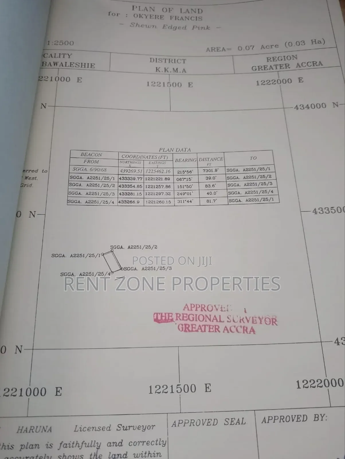Half Plot Available for Sale