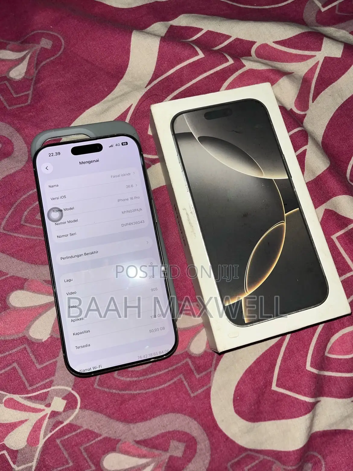 Apple iPhone 16 Pro Max 512 GB Silver