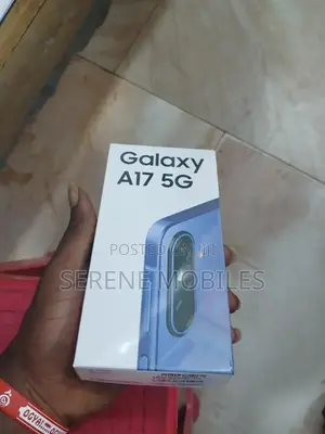 New Samsung Galaxy A17 5G 256 GB Black