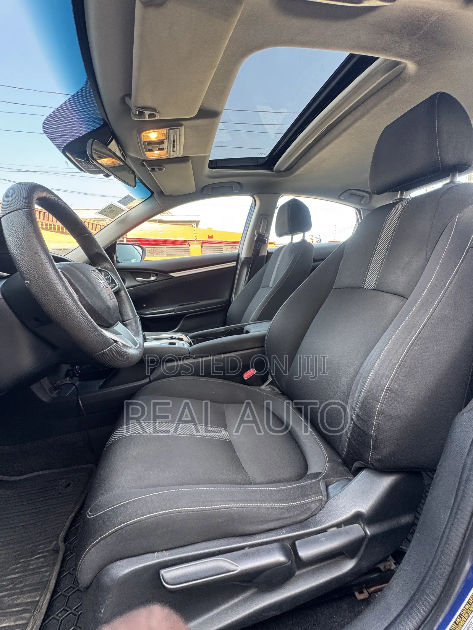 Honda Civic EX 4dr Sedan (2.0L 4cyl) 2017 Blue