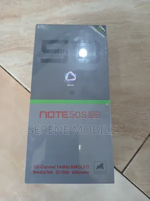 New Infinix Note 50s 256 GB Black