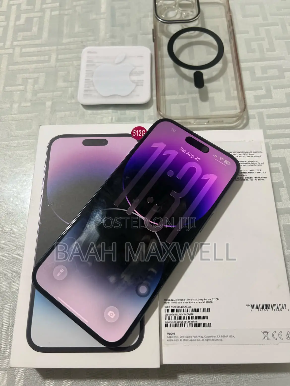 Apple iPhone 14 Pro Max 256 GB Purple