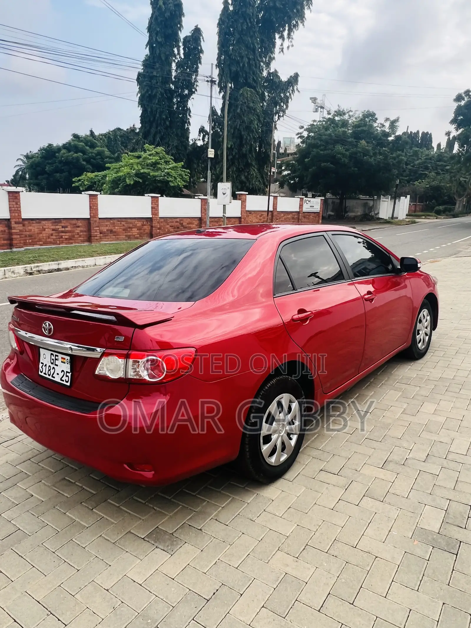 Toyota Corolla LE 4dr Sedan (1.8L 4cyl 4A) 2011 Red