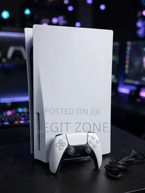 Ps5 Standard Neat as Seen With 3 Game CDS