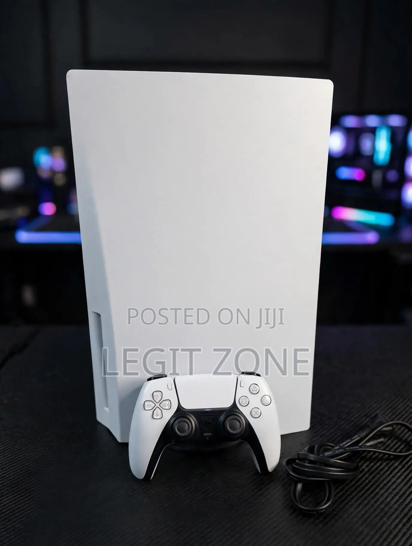 Ps5 Standard Neat as Seen With 3 Game CDS