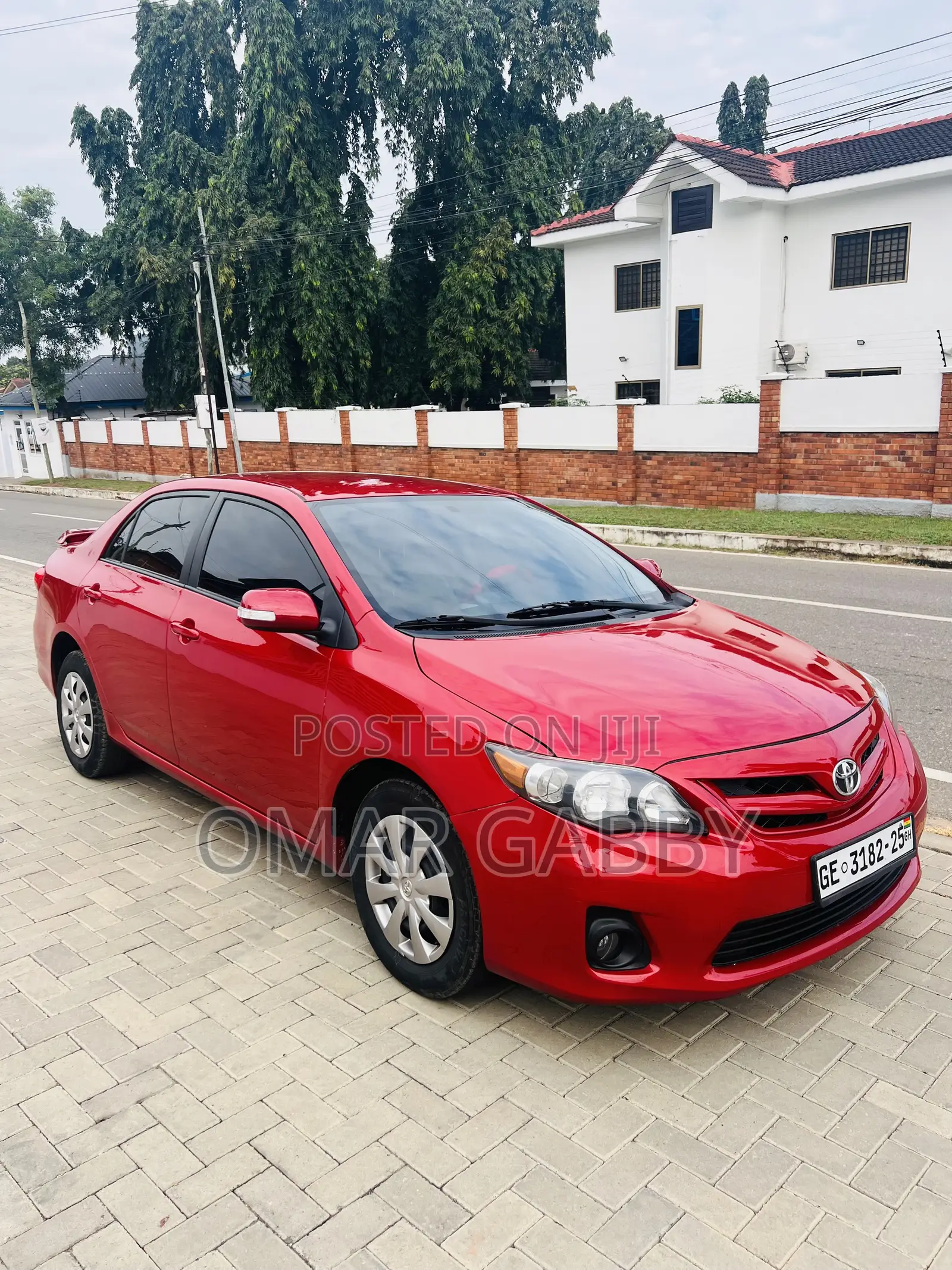 Toyota Corolla LE 4dr Sedan (1.8L 4cyl 4A) 2011 Red