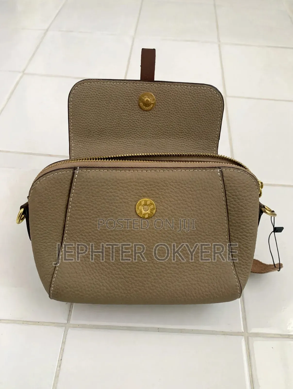 Ladies Soft Leather Crossbody Bag