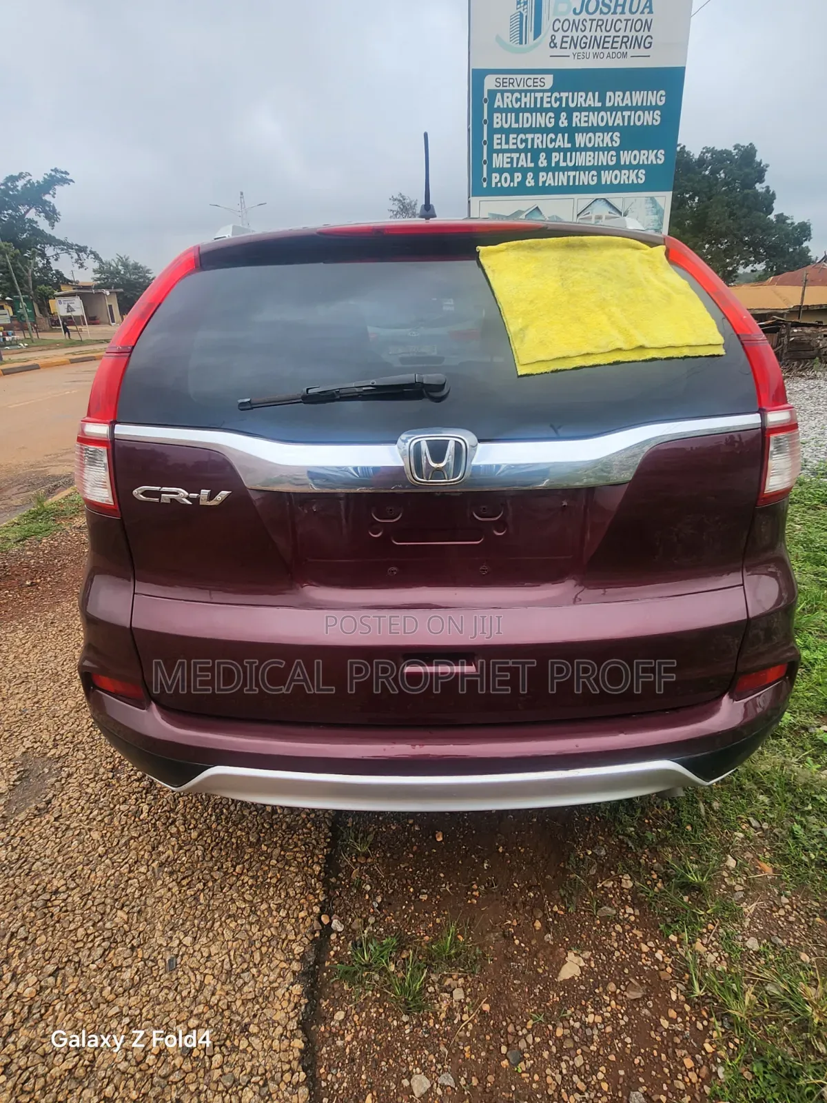 Honda CR-V 2016 Burgundy
