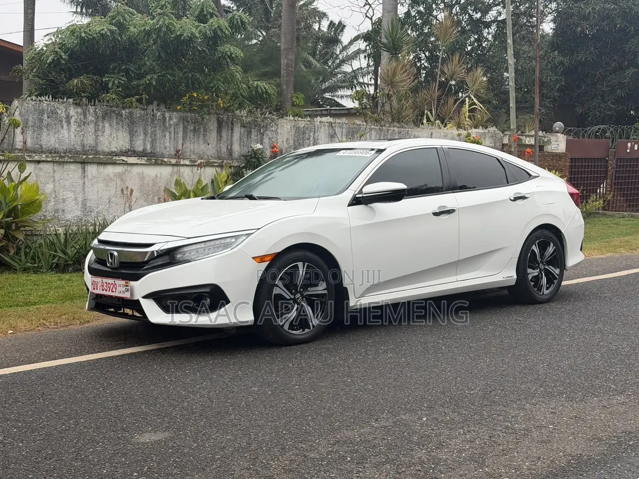 Honda Civic Touring Sedan 2018 White