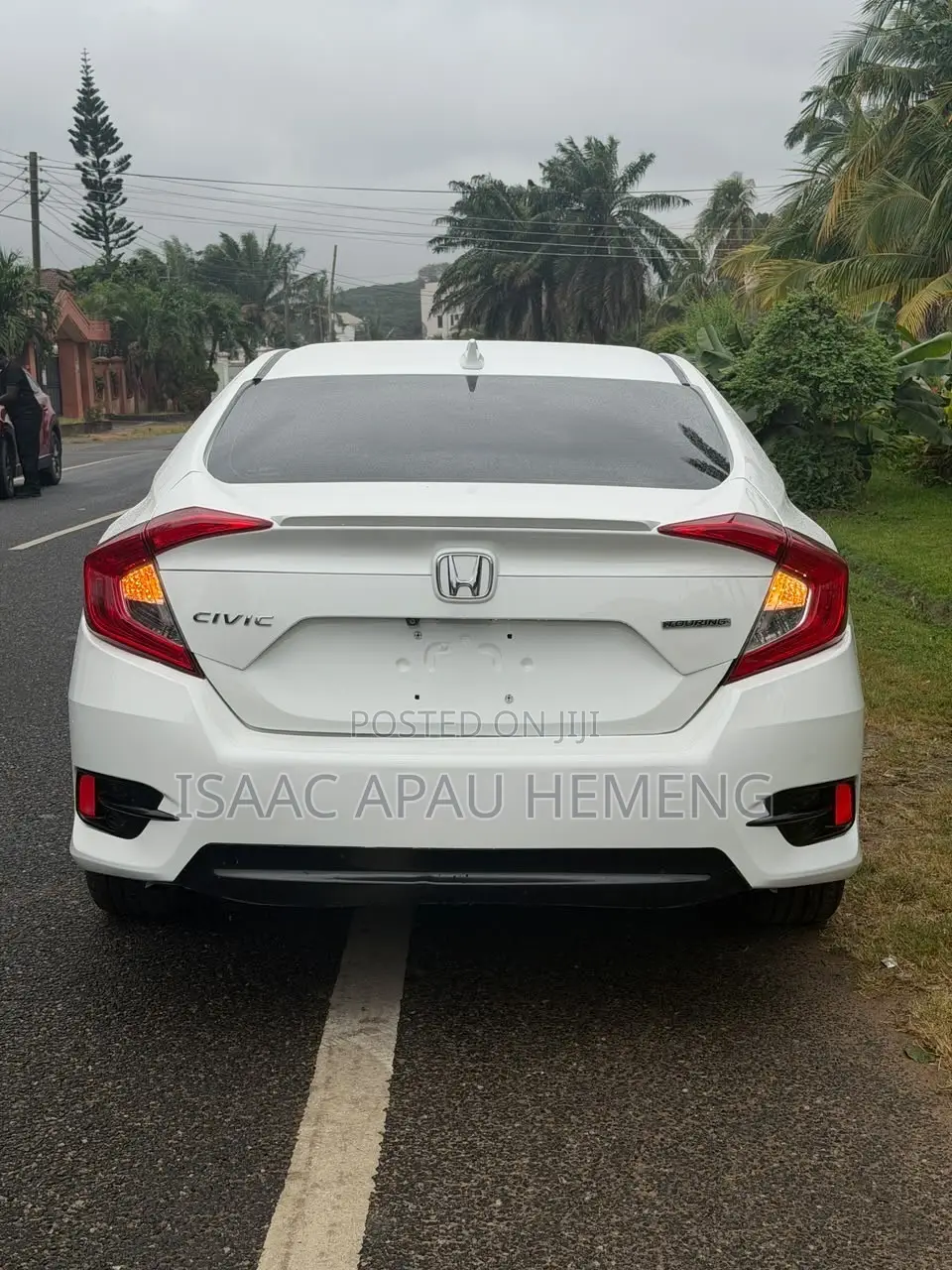 Honda Civic Touring Sedan 2018 White