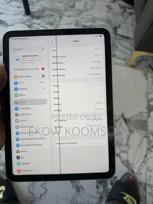 Apple iPad (2025) 128 GB Silver